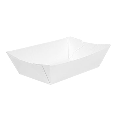 BARQUETTES 'THEPACK' 180 G 230 G/M2 9,2x5,3x3,4 CM BLANC CARTON ONDULÉ NANO-MICRO (2000 UNITÉS)