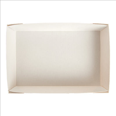 BOÎTES 'THEPACK' 230 + 12PP G/M2 22x15x5 CM BLANC CARTON ONDULÉ NANO-MICRO (200 UNITÉS)