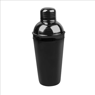 SHAKER COBBLER 500 ML Ø 8,8x21,5 CM NOIR INOX (1 UNITÉ)