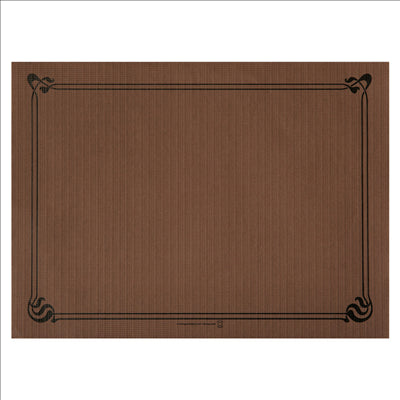 SETS DE TABLE  48 G/M2 31x43 CM CHOCOLAT CELLULOSE (2000 UNITÉS)