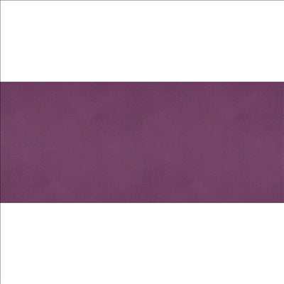 "TÊTE À TÊTE" PLIAGE 1/2 'SPUNBOND' 60 G/M2 40x120 CM VIOLET PP (400 UNITÉS)