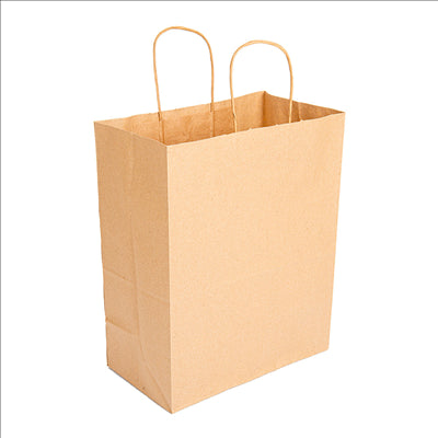 SACS SOS AVEC ANSES  80 G/M2 26+14x32 CM NATUREL KRAFT (250 UNITÉS)