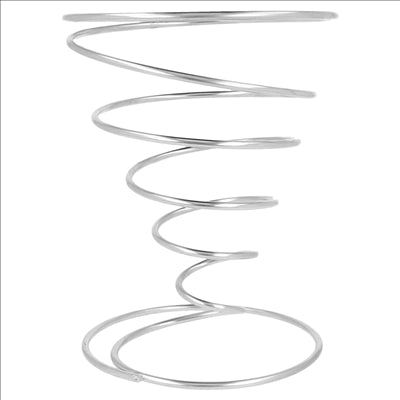 BASKETS 'ARTINOX'  Ø 10x18 CM CHROME ACIER (6 UNITÉS)