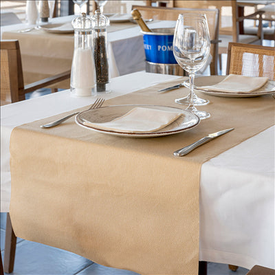 "TÊTE-À-TÊTE" PRÉ. 120CM (20 FEU.)  55 G/M2 0,40x24 M NATUREL AIRLAID (6 UNITÉS)