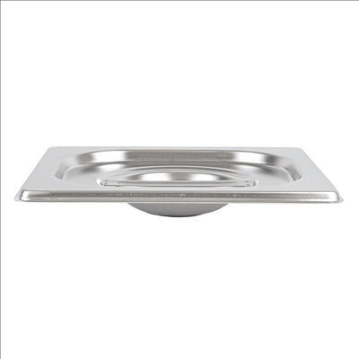 COUVERCLE 1/6 POUR RÉFÉRENCE 181.75  17,6x16 CM ARGENTE INOX (1 UNITÉ)