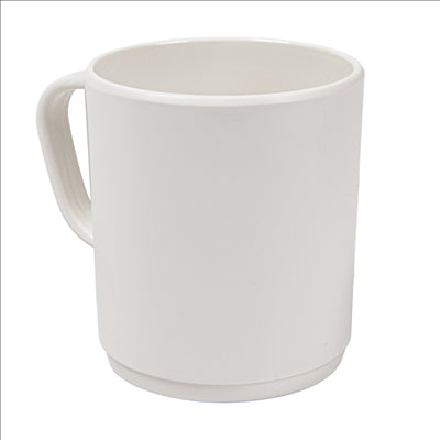 TASSES À CAFÉ 'ASAMI WARE' 240 ML Ø 8x9 CM IVOIRE MÉLAMINE (12 UNITÉS)