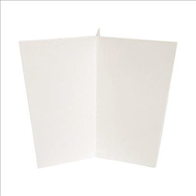 INTERCALAIRE 3 COMPART.  260 + 36 PE G/M2 Ø12,7/10,4x8,5 CM BLANC CARTON (500 UNITÉS)