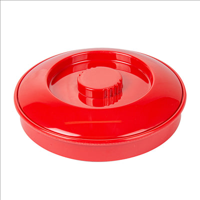 RÉCIPIENTS POUR TORTILLAS 'ASAMI WARE'  Ø 19 CM ROUGE MÉLAMINE (1 UNITÉ)