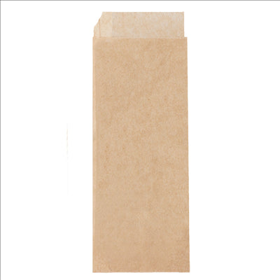 PAPIER INGRAISSABLES OUVERT 2 CÔTÉS - HOT DOG  34 G/M2 9+3x22 CM NATUREL PARCH.INGRAISSABLE (500 UNITÉS)