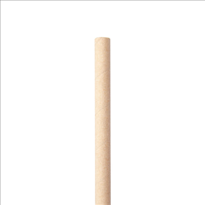 PAILLES DROITES 'PAPER'  Ø0,80x20 CM NATUREL KRAFT (3000 UNITÉS)