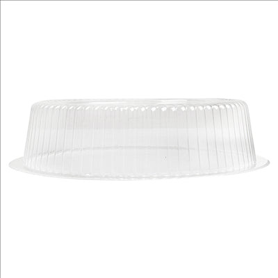 COUVERCLES POUR REFERENCE 211.18  4 (h)CM TRANSPARENT PET (100 UNITÉS)