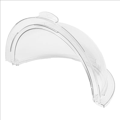 COUPOLE BASCULANTE  Ø 41x19,5 CM TRANSPARENT POLYCARBONATE (1 UNITÉ)