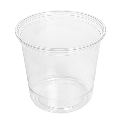 POTS TRAITEUR 750 ML Ø11,7x10,8 CM TRANSPARENT RPET (576 UNITÉS)