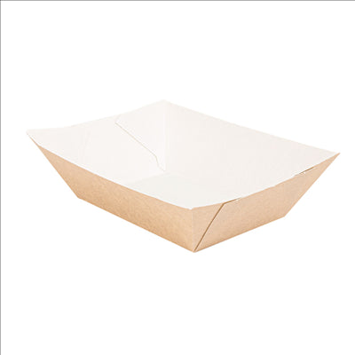 BARQUETTES 'THEPACK' 480 G 220 G/M2 10x6,2x4,8 CM NATUREL CARTON ONDULÉ NANO-MICRO (1800 UNITÉS)