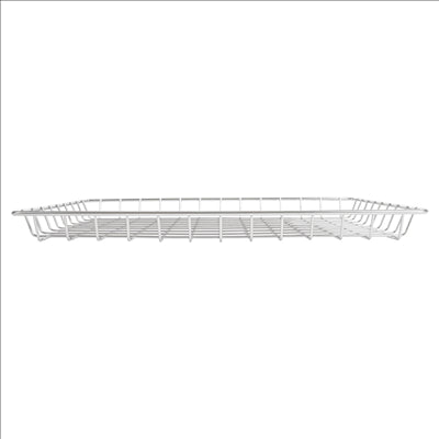 BASKET RECTANGULAIRE 'ARTINOX'  30,5x20x2,5 CM ARGENTE INOX (6 UNITÉS)