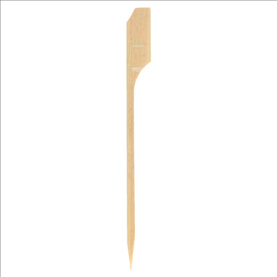 PIQUES "GOLF"  9 (h) CM NATUREL BAMBOU (100 UNITÉS)