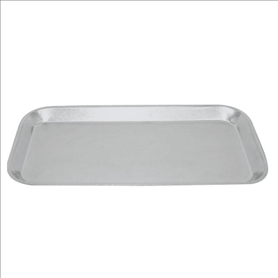 PLATEAU DE SERVICE 'ARTINOX'  38x27,5x2 CM ARGENTE INOX (1 UNITÉ)