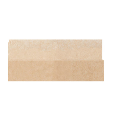 PAPIER INGRAISSABLES OUVERT 2 CÔTÉS ALLWRAP  34 G/M2 30x13/7 CM NATUREL PARCH.INGRAISSABLE (500 UNITÉS)