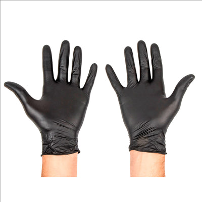 GANTS  SIZE: S NOIR NITRILE (100 UNITÉS)