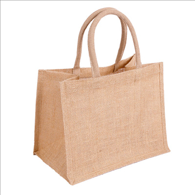 SACS  260 G/M2 32+20x25 CM NATUREL JUTE (10 UNITÉS)