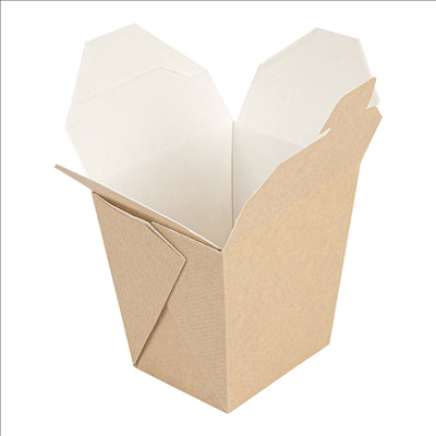 RÉCIPIENTS MULTIUSAGES MICRO-ONDABLES 'THEPACK' 780 ML 220 + 12PP G/M2 8x7x10,5 CM NATUREL CARTON ONDULÉ NANO-MICRO (480 UNITÉS)