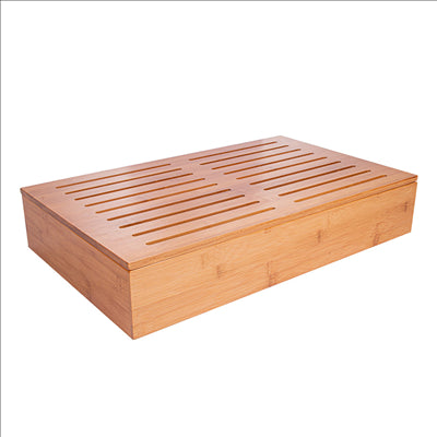 PLANCHE POUR PAIN  53x32,5x9 CM NATUREL BAMBOU (1 UNITÉ)