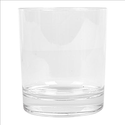 VERRES À "WHISKY" 350 ML Ø 8,2/7,5x9,5 CM TRANSPARENT POLYCARBONATE (12 UNITÉS)