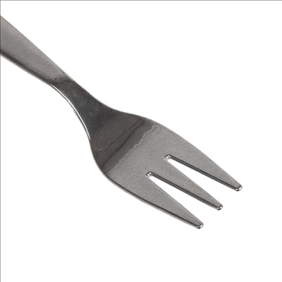 MINI FOURCHETTES RÉUTILISABLES  10 CM ARGENTE PS (2000 UNITÉS)