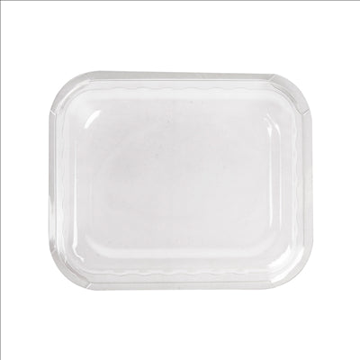 COUVERCLES POUR GN1/8  17x14x2,5 CM TRANSPARENT APET (440 UNITÉS)