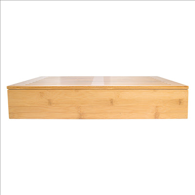 PLANCHE POUR PAIN  53x32,5x9 CM NATUREL BAMBOU (1 UNITÉ)