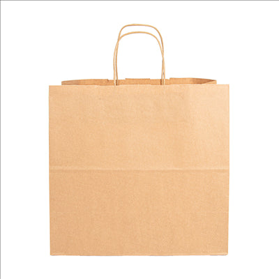 SACS SOS AVEC ANSES  90 G/M2 32+16x31 CM NATUREL KRAFT (250 UNITÉS)
