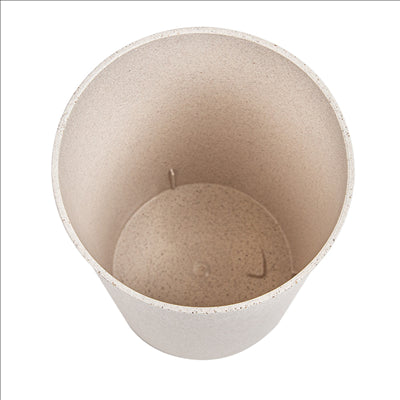 VERRES RÉUTILISABLES 500 ML Ø9/6,9x11,5 CM NATUREL RICE HUSK BIOCOMPOSITE (312 UNITÉS)