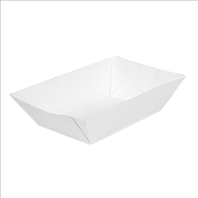 BARQUETTES 'THEPACK' 120 G 230 G/M2 7,4x4,8x3,3 CM BLANC CARTON ONDULÉ NANO-MICRO (2400 UNITÉS)