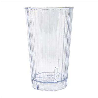 GOBELETS 480 ML Ø 8,4/6,4x14 CM TRANSPARENT SAN (72 UNITÉS)