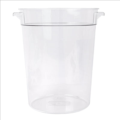 RÉCIPIENT ALIMENTAIRE 7,5 L Ø 22,4x27,9 CM TRANSPARENT POLYCARBONATE (1 UNITÉ)