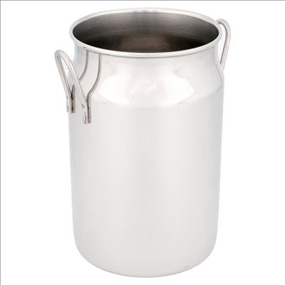 MINI POTS À LAIT 'ARTINOX' 620 ML Ø 7,5x12 CM ARGENTE INOX (12 UNITÉS)