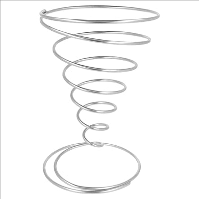 BASKET 'ARTINOX'  Ø 13x23 CM ARGENTE INOX (6 UNITÉS)