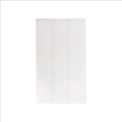 SACHETS 'GRILL&GO' 40 GR/M2 14+7x22 CM BLANC CELLULOSE (500 UNITÉS)