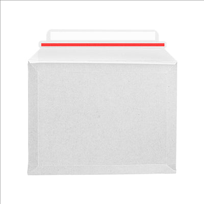 ENVELOPPES E-COMMERCE AVEC GRANDE OUVERTURE 'THEPACK' 370 G/M2 35x25 CM BLANC CARTON ONDULÉ NANO-MICRO (100 UNITÉS)