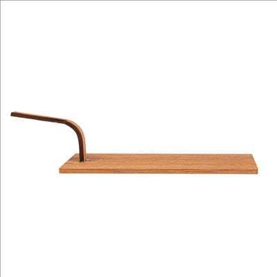 MINI PELLES POUR SNACKS  10x5 CM NATUREL BAMBOU (100 UNITÉS)