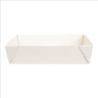 BOÎTES 'THEPACK' 230 + 12PP G/M2 22x15x5 CM BLANC CARTON ONDULÉ NANO-MICRO (200 UNITÉS)