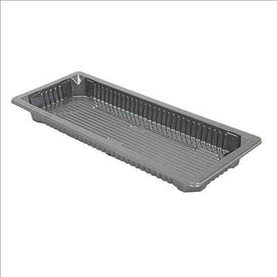 RÉCIPIENTS POUR "SUSHI" 225 ML 22x9x2 CM ARGENTE RPET (328 UNITÉS)