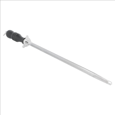 AIGUISEUR À MÈCHE, MANCHE ABS  30,5 CM ARGENTE INOX (1 UNITÉ)