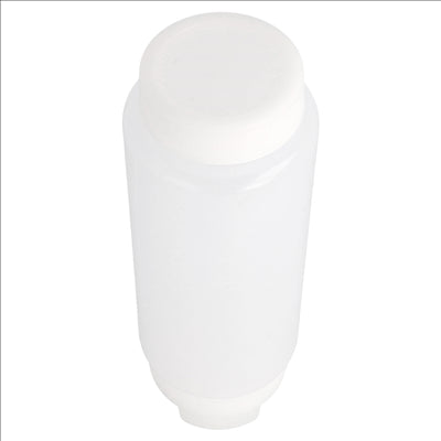 POIRES À SAUCES 360 ML Ø 6,2x16,7 CM TRANSLUCIDE LDPE (24 UNITÉS)