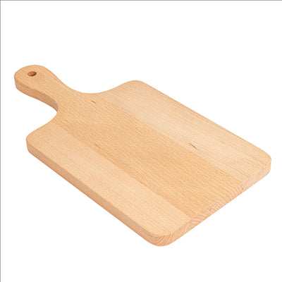 PELLE RECTANGULAIRE  35x18x1,5 CM NATUREL BOIS (1 UNITÉ)