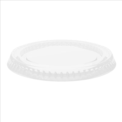COUVERCLES POUR POTS 130.15/08/10  Ø 6,2 CM TRANSPARENT PET (2500 UNITÉS)