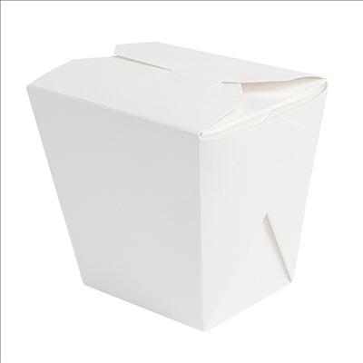 RÉCIPIENTS MULTIUSAGES MICRO-ONDABLES 'THEPACK' 480 ML 230 + 12PP G/M2 7,7x5,7x9 CM BLANC CARTON ONDULÉ NANO-MICRO (480 UNITÉS)