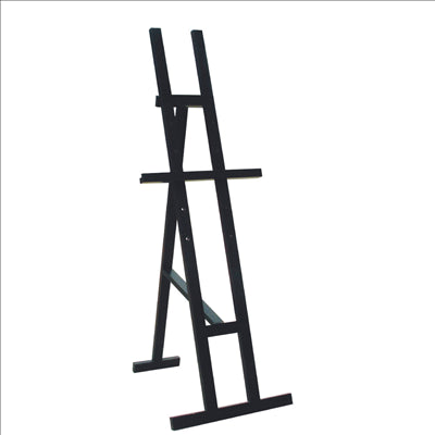 CHEVALET  47x136 CM NOIR BOIS (1 UNITÉ)