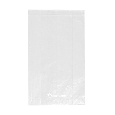 SACHETS POUR SANDWICHES AVEC FENÊTRE ECO 'PANORAMA' 30 G/M2 14+6x23 CM TRANSLUCIDE PAPIER CRISTAL (250 UNITÉS)