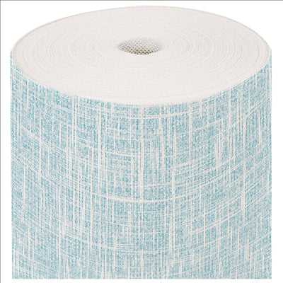 NAPPE PRÉ-DÉCOUPÉE 120 CM 'SPUNBOND' 60 G/M2 1,20x50,4 M TURQUOISE PP (1 UNITÉ)